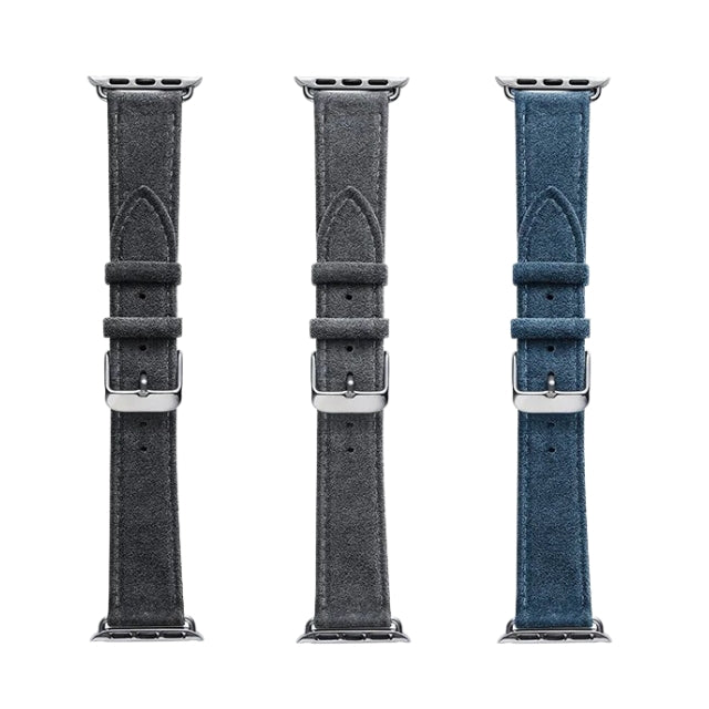Alcantara® Apple Watch Band - Charcoal Black