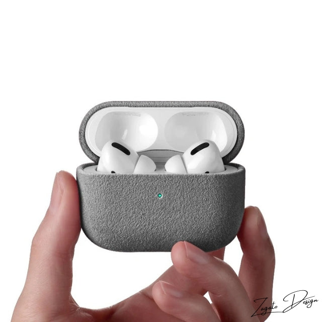 Alcantara® AirPod Case - Platinum Gray