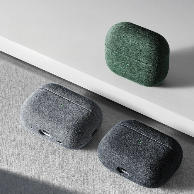 Alcantara® AirPod Case - Charcoal Black