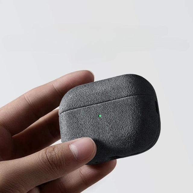 Alcantara® AirPod Case - Platinum Gray