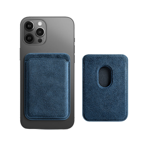 Alcantara® MagSafe Wallet - Royal Blue