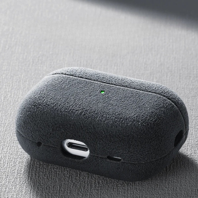 Alcantara® AirPod Case - Charcoal Black