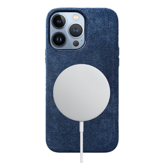 Royal Blue Alcantara® iPhone Case