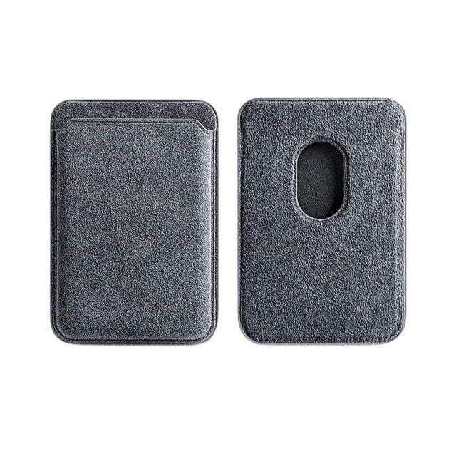 Alcantara® MagSafe Wallet - Platinum Gray