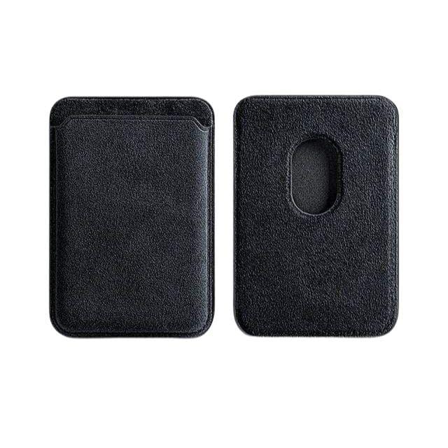 Alcantara® MagSafe Wallet - Charcoal Black
