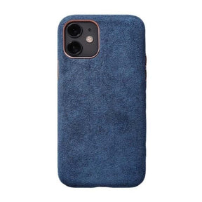 Royal Blue Alcantara iPhone Case