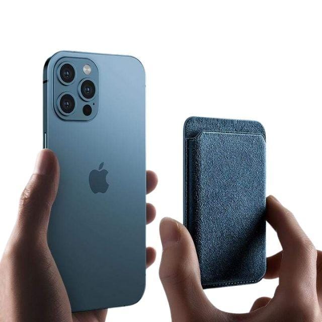 Alcantara® MagSafe Wallet - Mint Green