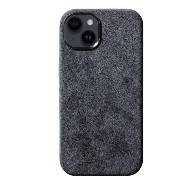 Charcoal Black Alcantara® iPhone Case