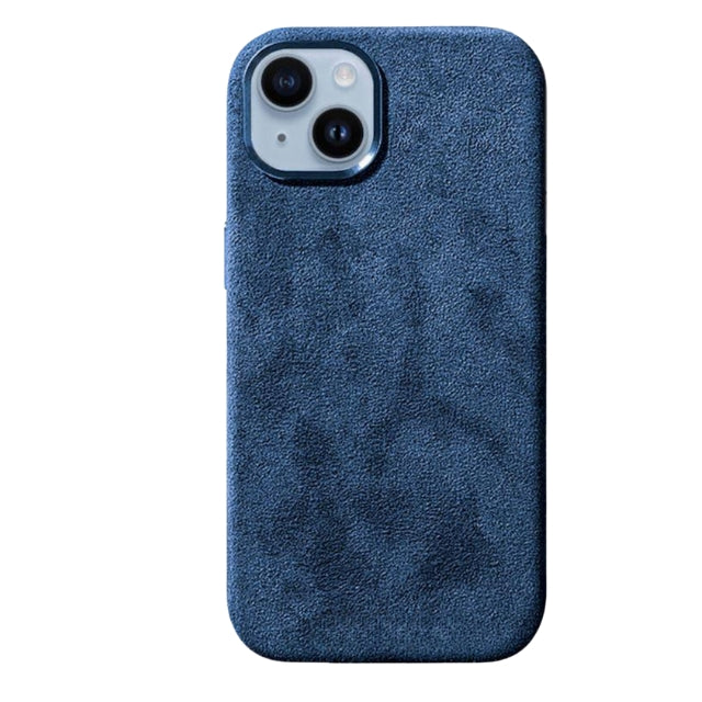 Royal Blue Alcantara® iPhone Case