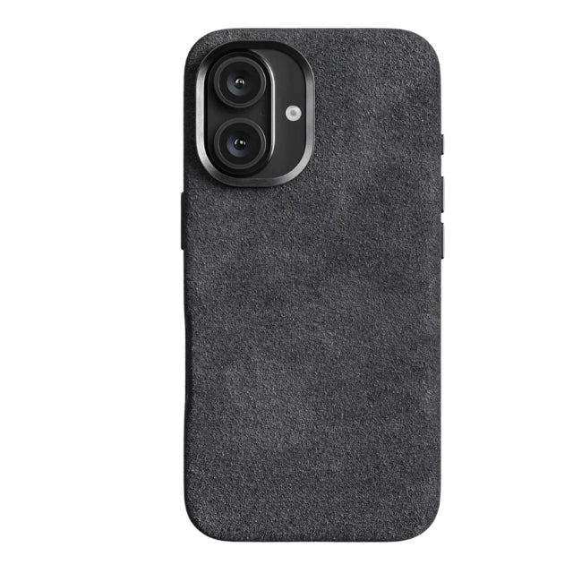 Charcoal Black Alcantara® iPhone Case