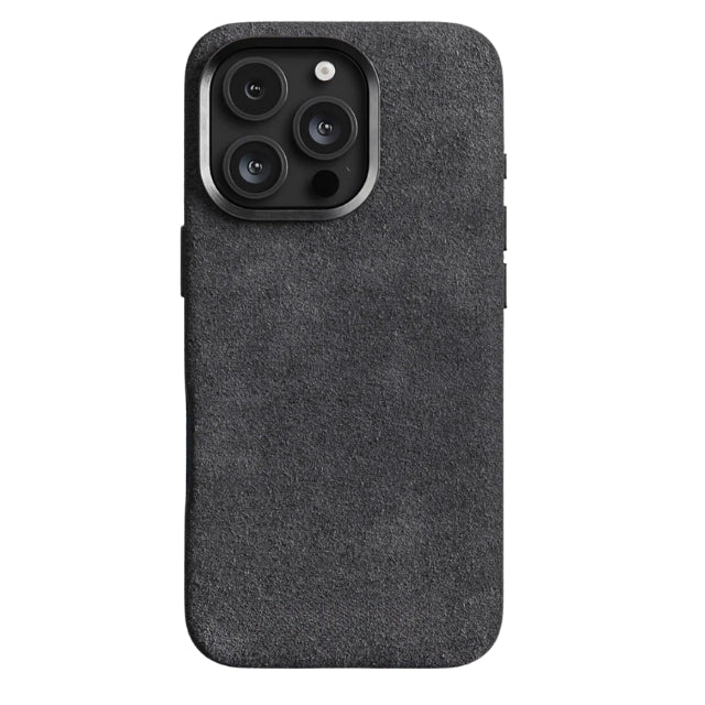 Charcoal Black Alcantara® iPhone Case