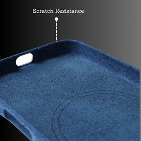 Royal Blue Alcantara® iPhone Case