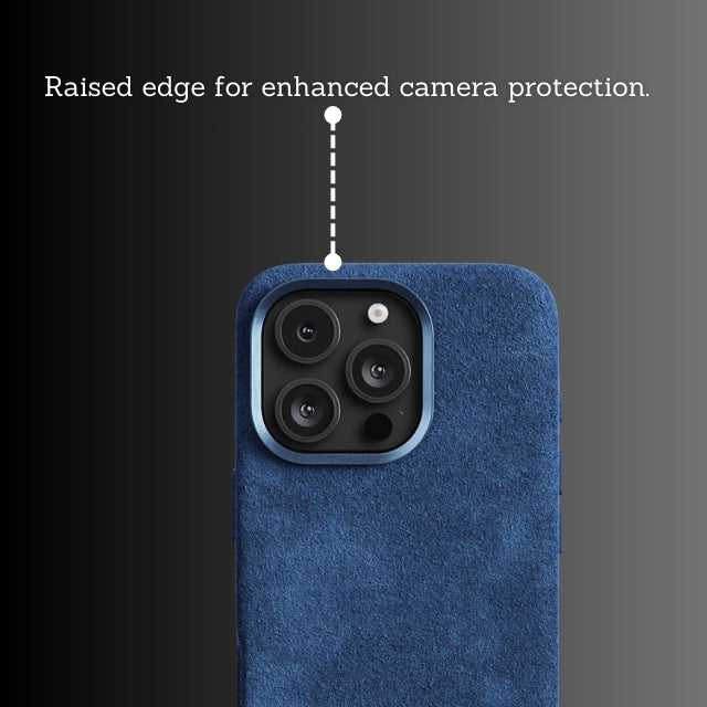 Royal Blue Alcantara® iPhone Case