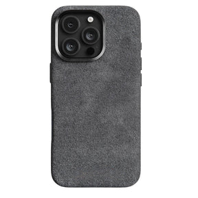 Platinum Gray Alcantara® iPhone Case